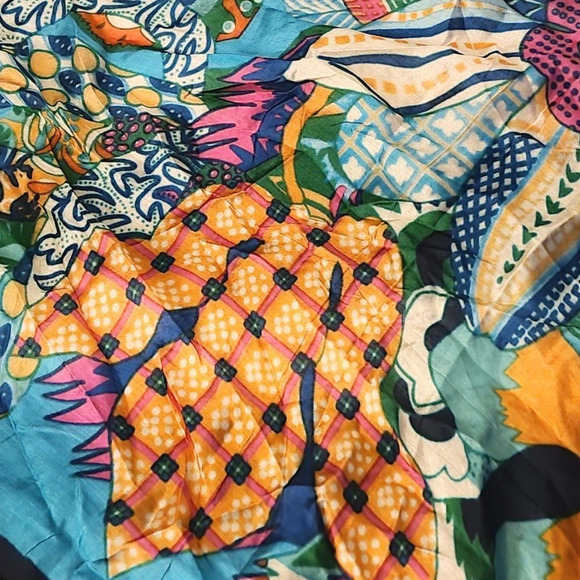 ABIGAIL RIGGS Floral Scarf Go For It Mission Empowerment 2014  Scarf - Picture 3 of 8